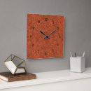 Search for burnt orange clocks Pattern