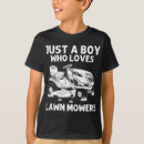 Search for lawn mower kids tshirts Funny