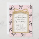 Search for black and gold bridal shower invitations Golden