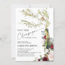 Search for champagne bottle bridal shower invitations Cheers