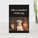 Search for boxer dog fathers day cards Funny