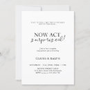 Search for stylish engagement party invitations Surprise proposal