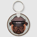 Search for police key rings Pug