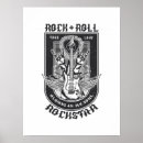 Search for rock and roll posters Black and white
