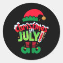 Search for funny christmas elf stickers Santa