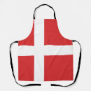 Search for denmark aprons Red