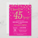 Search for 45th birthday invitations Forty fifth birthday