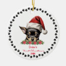 Search for chihuahua christmas decor Santa