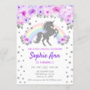 Search for silver unicorn invitations For kids