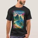Search for saint tshirts Saint lucia flag