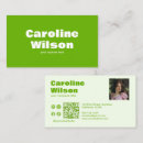 Search for food consultant business cards Modern