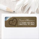 Search for wedding hearts return address labels Bridal shower