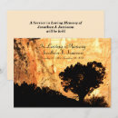 Search for tree memorial invitations In loving memory