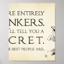 Search for alice in wonderland quote posters Vintage