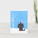 Search for little christmas cards Cat