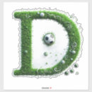 Search for green soccer ball stickers Grass