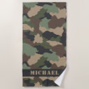 Search for camouflage beach towels Black