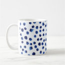 Search for navy blue polka dots mugs Pattern