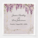 Search for wisteria napkins Rustic
