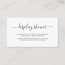 Search for display shower insert Simple