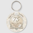 Search for 75th key rings For her