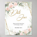 Search for date jar sign posters Watercolor floral