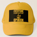 Search for opinion hats Sarcastic