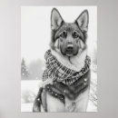 Search for white german shepherd posters Black and white