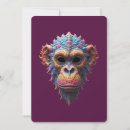 Search for apes 5x7 invitations Animal