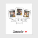 Search for family of three stickers Unique