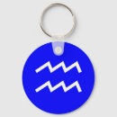 Search for aquarius symbol key rings Astrology