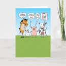 Search for funny animals anniversary cards Cow