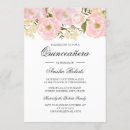 Search for pretty quinceanera invitations Pink