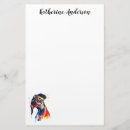 Search for dog stationery paper dachshund