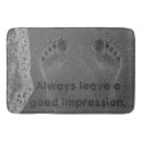 Search for footprint bath mats Beach