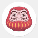 Search for japanese doll stickers Daruma