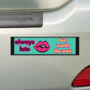 Search for lips bumper stickers Cute