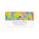 Search for dessert return address labels Pastel