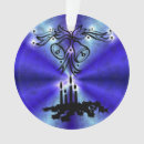 Search for leather christmas tree decorations Blue