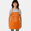 Search for pumpkin carving aprons Orange