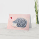 Search for hedgehog valentines day cards Pink