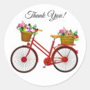 Search for bicycle with flowers stickers Floral
