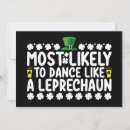 Search for dance irish invitations Shamrock