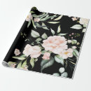 Search for black floral wrapping paper Beautiful