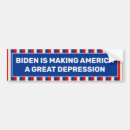 Search for depression bumper stickers Biden