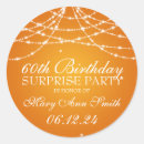 Search for surprise birthday party stickers 60th