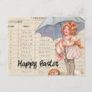 Search for vintage easter postcards Girl