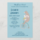 Search for bike ride birthday invitations Cute