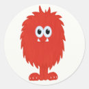 Search for furry monsters stickers Kids