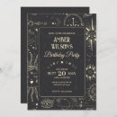 Search for astrology birthday invitations Celestial